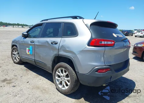 2015 Jeep Cherokee Sport из США, поврежденный, VIN 1C4PJLAB4FW730836